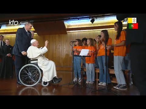 Rencontre avec des représentants d’organismes caritatifs à Lisbonne