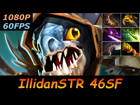 Dota 2 F5.IllidanSTR 46SF Slark Pro Top MMR 23 Kills Ranked Full Gameplay