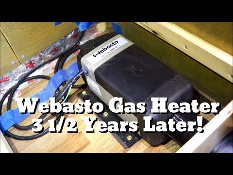 Webasto Gas Heater 3 1/2 Years Later! Van Life Product Review!