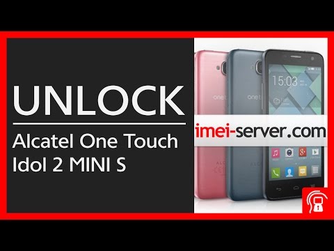 Unlock Alcatel One Touch Idol 2 MINI S 6036Y by IMEI