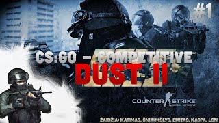 CS:GO Lietuviškai - COMPETITIVE • Dust II: Kati