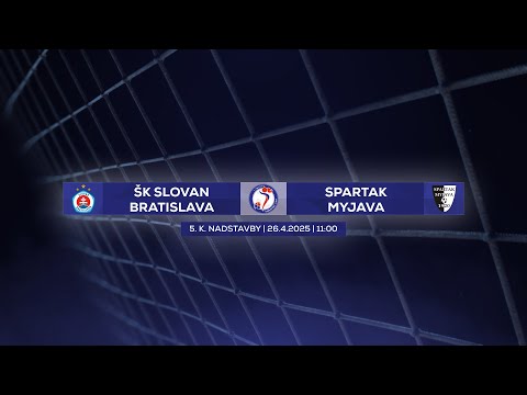Demišport Liga 2024/2025 5.kolo o titul: ŠK Slovan Bratislava - Spartak Myjava (zostrih)