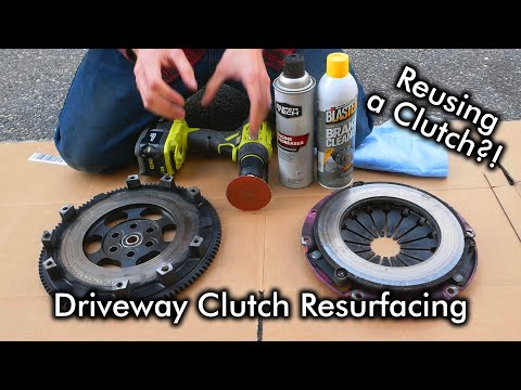 Part of a video titled Should You Reuse a Clutch, Pressure Plate and Flywheel ... - YouTube