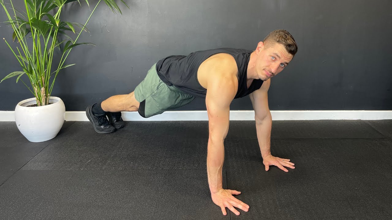 NEGATIVE PRESS UP | Push Up Progression Technique Demo - YouTube