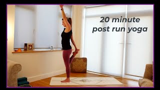 20 minute post run yoga