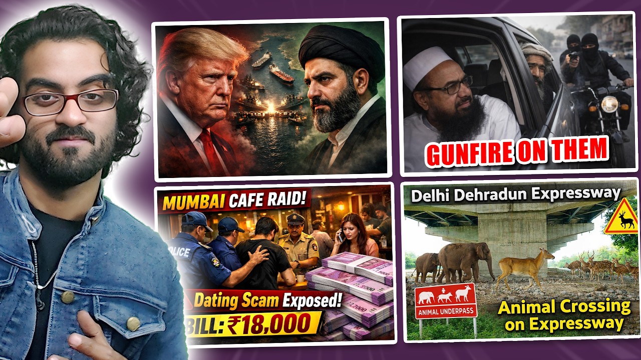 Iran Good News, Trump Blockade Continues, YouTube Shorts Limit, Hafiz Saeed Partner Attacked,