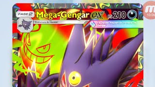 Apertura de sobres Megavariocolor con Megagengar en #tarjetaspokemon #pokemon #pokemontcgpocket