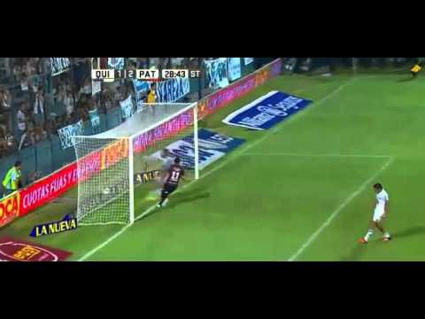 Gol de Mauricio Carrasco - Quilmes 1 - 2 Patronato - Fecha 4 - Liga Argentina