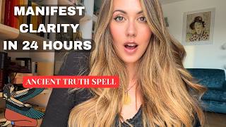 I Tried This Ancient Truth Spell...and IT WORKED! Try it and MANIEFST TRUTH AND CLARITY!