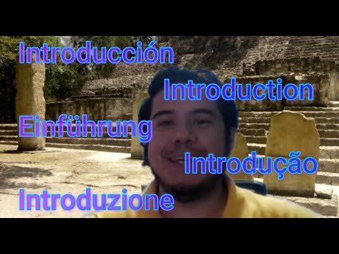 Jorge et al. Introducción Introduction Einführung Introdução Introduzione #idioma #language #maya