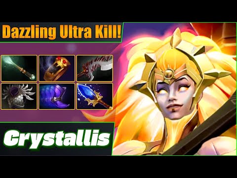 Crystallis Dawnbreaker Carry 💪 Unbelievable Ultra Kill! Dota 2 DotaPulse Full Gameplay