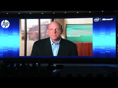 Steve Ballmer On Windows 8 & Association With HP (Spectre XT Ultrabook)