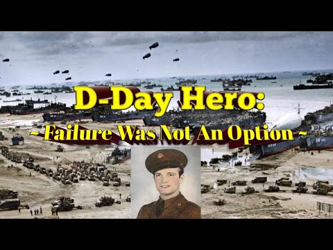 Gravesite of D-Day Hero - John J. Pinder - Failure Was Not An Option!