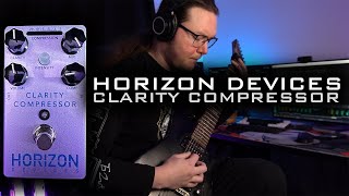Video thumbnail for Horizon Devices Clarity Compressor / / Demo and tone overview by Blake Harrison