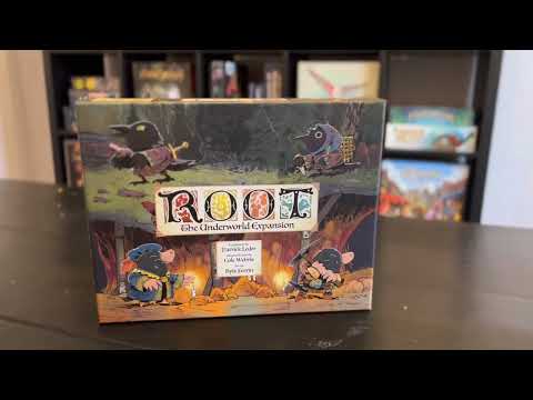 Totally Boring Unboxing : Root The Underworld Expansion