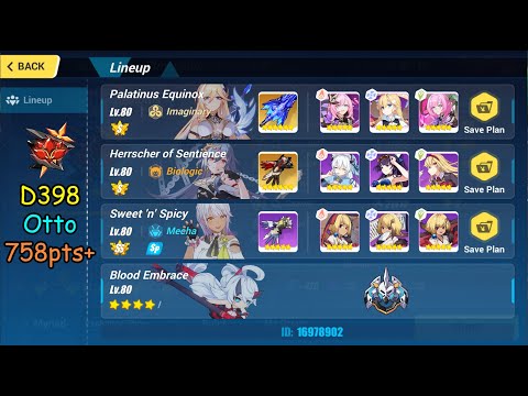 Red Lotus D398 — Otto — PE HOS SNS 758+ (No Swords, No Paganini, BE Elf)