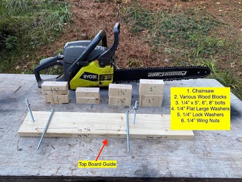 Chainsaw Mill: Home-Made Alaskan Chainsaw Mill