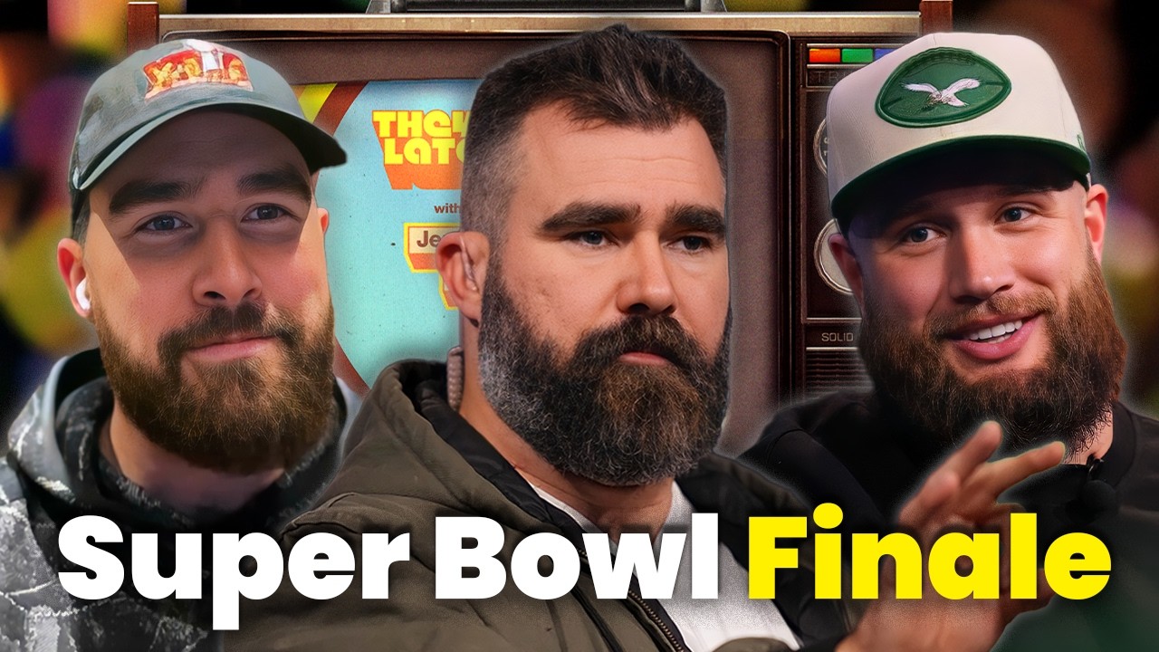 They Call It Late Night Finale: Travis Kelce, Jerome Bettis & Eagles Legends Unite Before Super Bowl
