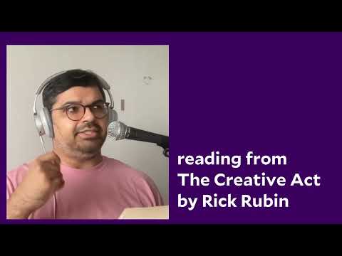 💜 "Intention" from The Creative Act by Rick Rubin thumbnail