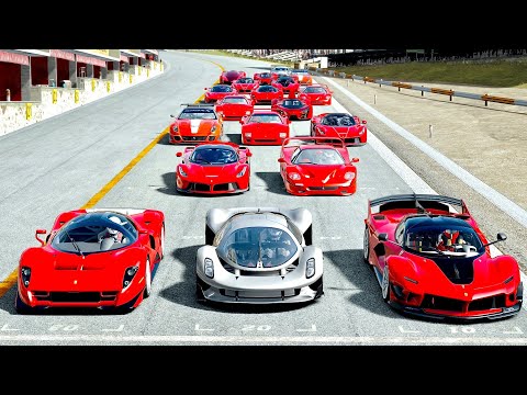 Vision 1789 vs Ferrari Hypercars at Mugello GP