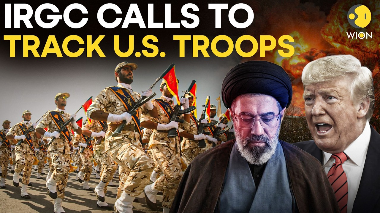 US-Iran war: IRGC Urges Public To Report Locations Of US Troops Across Region | WION Originals