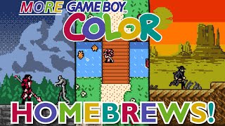 3 MORE Upcoming Game Boy Color Homebrews That Are FUN!