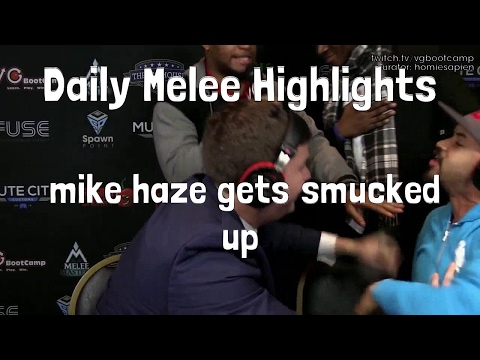 Daily Melee Highlights: mike haze gets smucked up