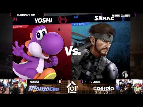 Marietta Smash Kings 4/13/19 - Kamikaze(Yoshi) VS FS| SaltOne(Snake)- Winners Quarters