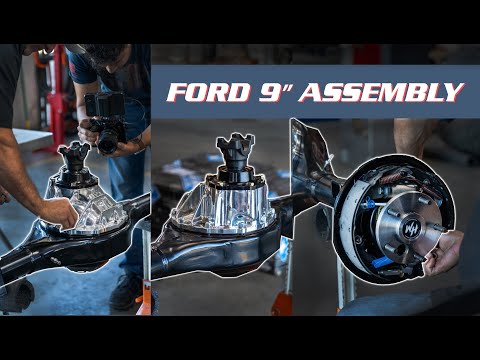 How To Assemble Ford 9-Inch | E-Brake Cable, Brake Lines, Axles, & MORE