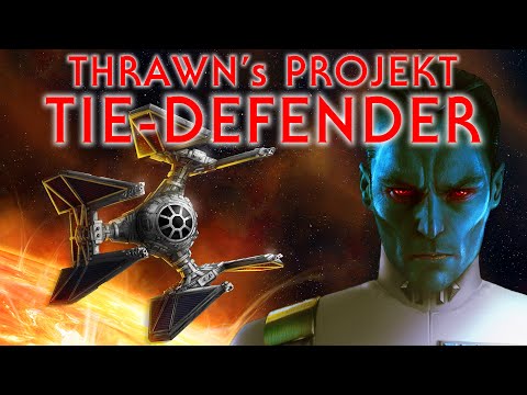 Grand Admiral Thrawn's Prestige Project - The TIE Defender | Star Wars | Canon German