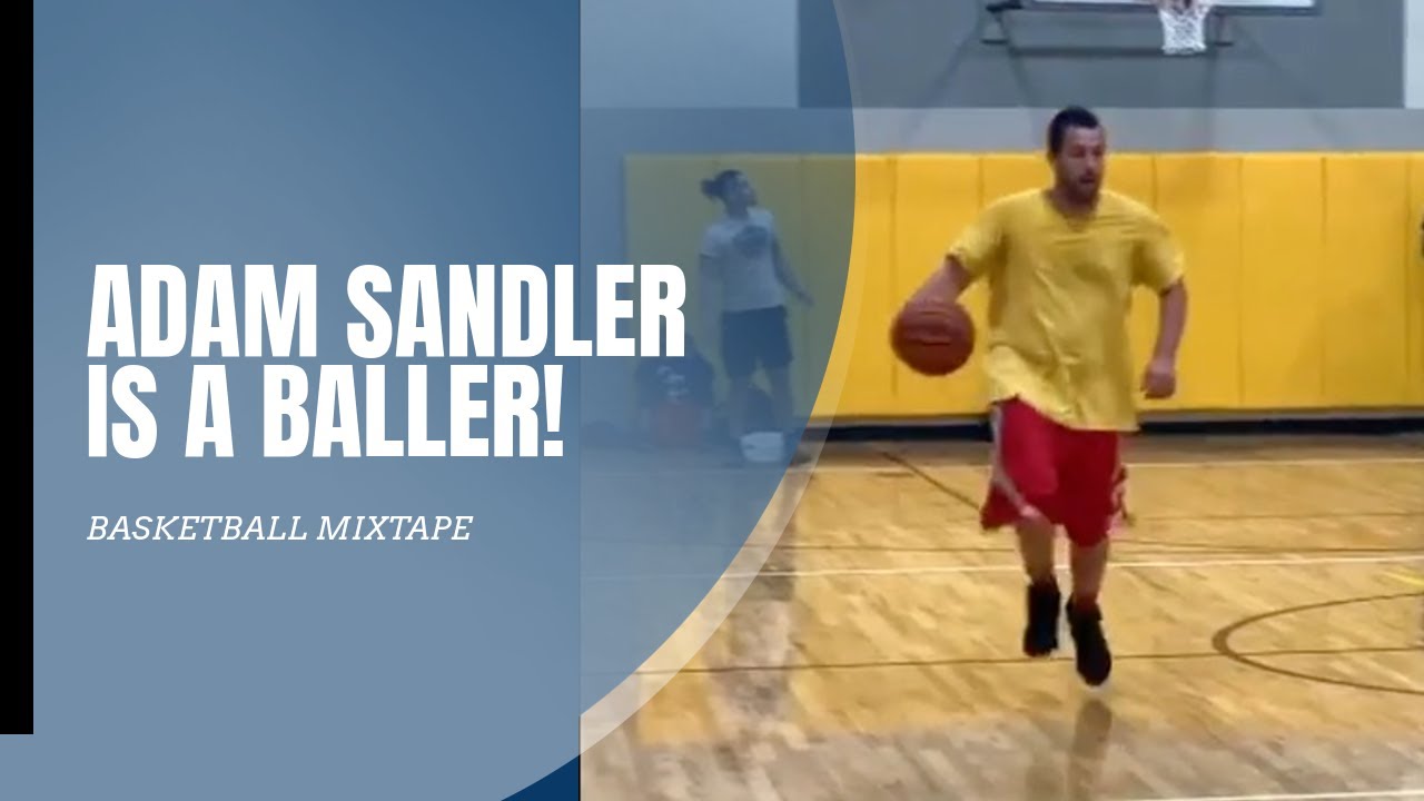 Adam Sandler basketball mixtape! Watch Sandler ball out in Atlanta pickup game - YouTube