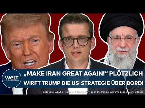 Video Thumbnail: US-SCHLAG IM IRAN: "Make Iran Great Again!" Trump kokettiert nun doch mit Regimewechsel in Teheran!