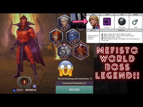 MEPHISTO WBL FIRST LOOK! 6.90 UPDATE PATCH NOTES - FREE IKARIS! - Marvel Future Fight