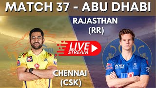 🔴LIVE IPL CSK vs RR SCORECARD | IPL 2020 - 37th Match | Chennai Super Kings vs Rajasthan Royals