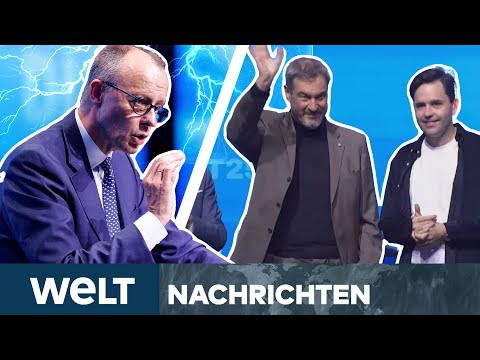 RUST: Machtkampf um Rentenpaket entfacht! Junge Union lässt Merz abblitzen, Jubel bei Söder I STREAM