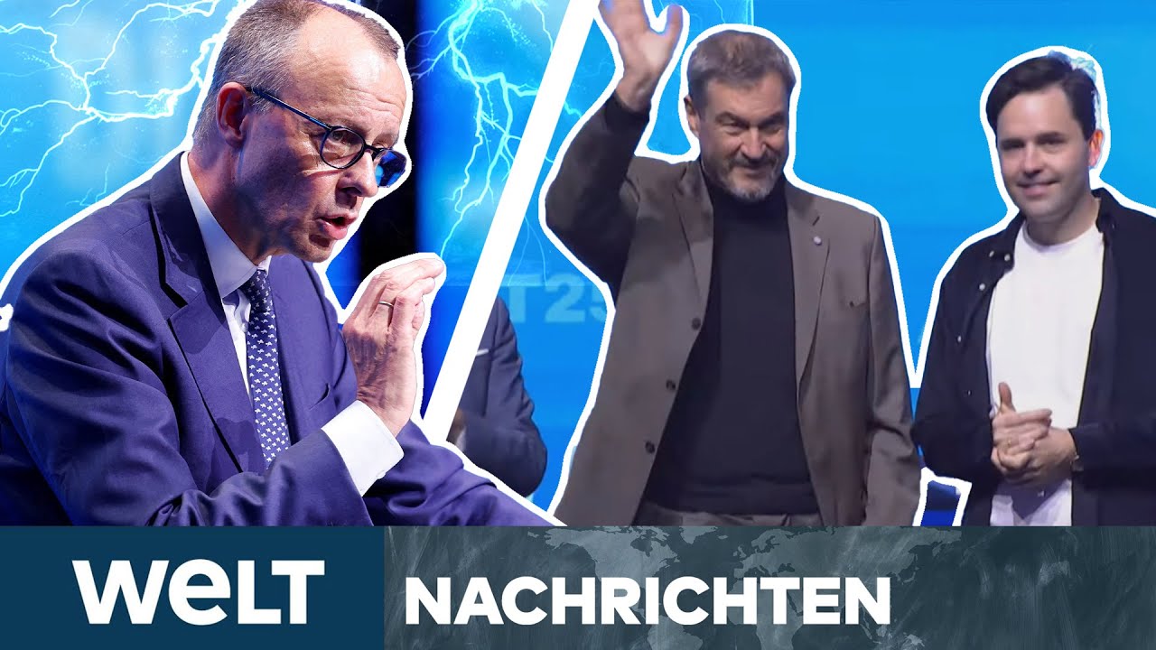 RUST: Machtkampf um Rentenpaket entfacht! Junge Union lässt Merz abblitzen, Jubel bei Söder I STREAM