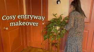 Cosy corner makeover using Farrow & Ball and beadboard wallpaper | DIY Home Takes Time, S2 E2