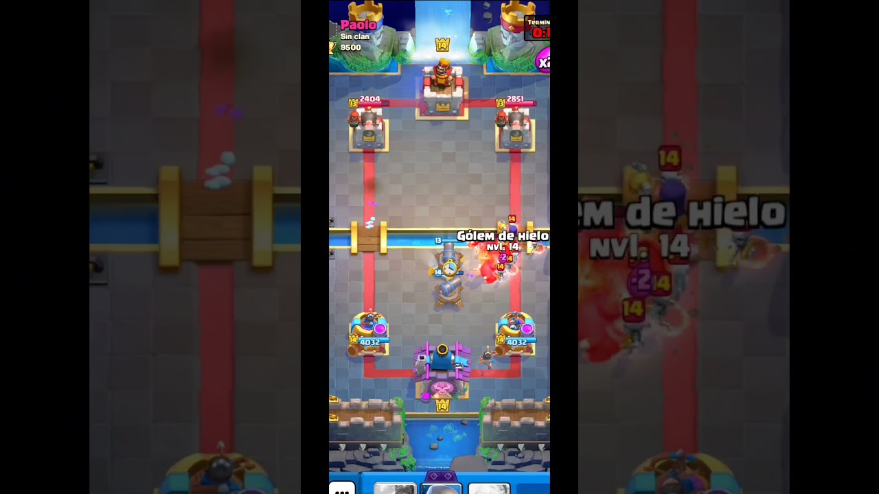 Solo con la princesa #clashroyale #clashroyalegameplay