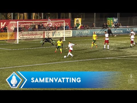 Highlights KNVB Beker: Noordwijk - Fortuna Sittard (19/9/2017)
