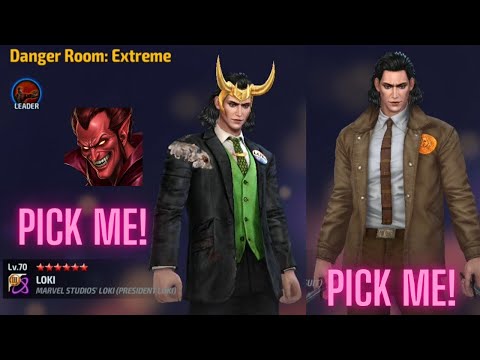 TVA vs PRESIDENT LOKI FINAL BATTLE! DRX - MEPHISTO 19 - KNULL 35* Comparison! - Marvel Future Fight