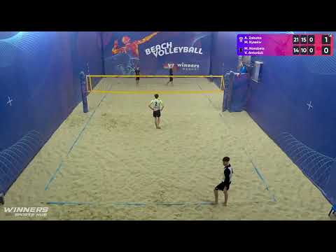 11:05 A. Zabuha / M. Kyselov - M. Horobets / V. Antoniuk 03.01.2023 | Winners Beach Volleyball