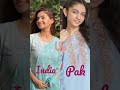 Anushka sen vs Pakistani acteress Aina Asif in same colours dress 😘☺️☺️ which is your favorite 💯💯