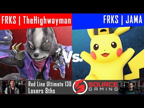 Red Line Ultimate 138 - Losers 8ths - FRKS | TheHighwayman vs FRKS | JAMA