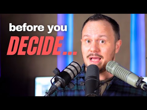 I tested these XLR Microphones: Shure SM7b,  Rode PodMic, and ElectroVoice RE20 ( Have a new fave!)