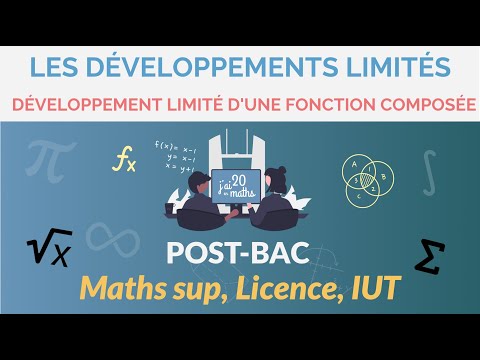 Développement limités d'une fonction composée - Maths Sup, L1, IUT