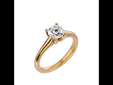 Inel de logodna Radiant Briliant Gold Aur 18k Pure Diamond - Valentina
