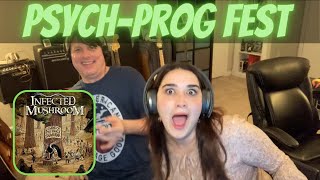 INFECTED MUSHROOM - Project 100 |  FIRST TIME COUPLE REACTION to PSYTRANCE