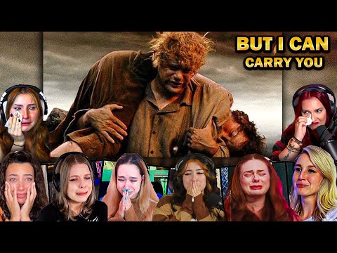 TOP "But I Can Carry You" Reactions! THE LORD OF THE RINGS: THE RETURN OF THE KING Movie Reaction