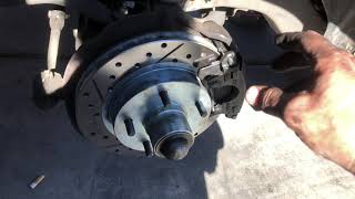 sticking brake caliper , quick fix