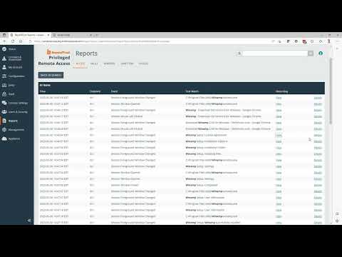 BeyondTrust PRA - Using Session Forensics
